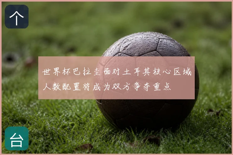 世界杯巴拉圭面对土耳其核心区域人数配置将成为双方争夺重点
